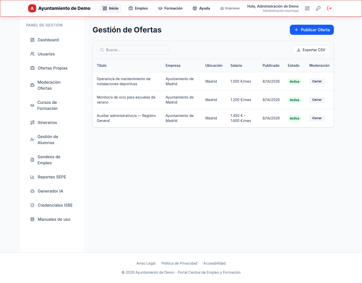 Exporta cualquier tabla del panel — Sacar informes y exportar datos